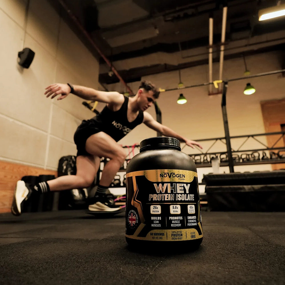 Novogen Whey Protein Isolate 1KG - Strawberry Milkshake