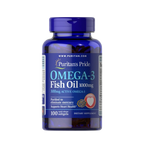 Omega-3 Fish Oil 1000 mg 100 Softgels