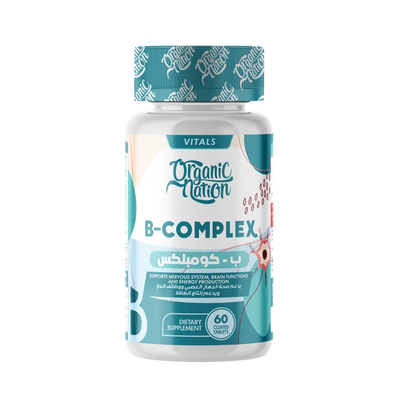 Organic Nation B-Complex Advanced Formula-60 Tablets (60 Servings)
