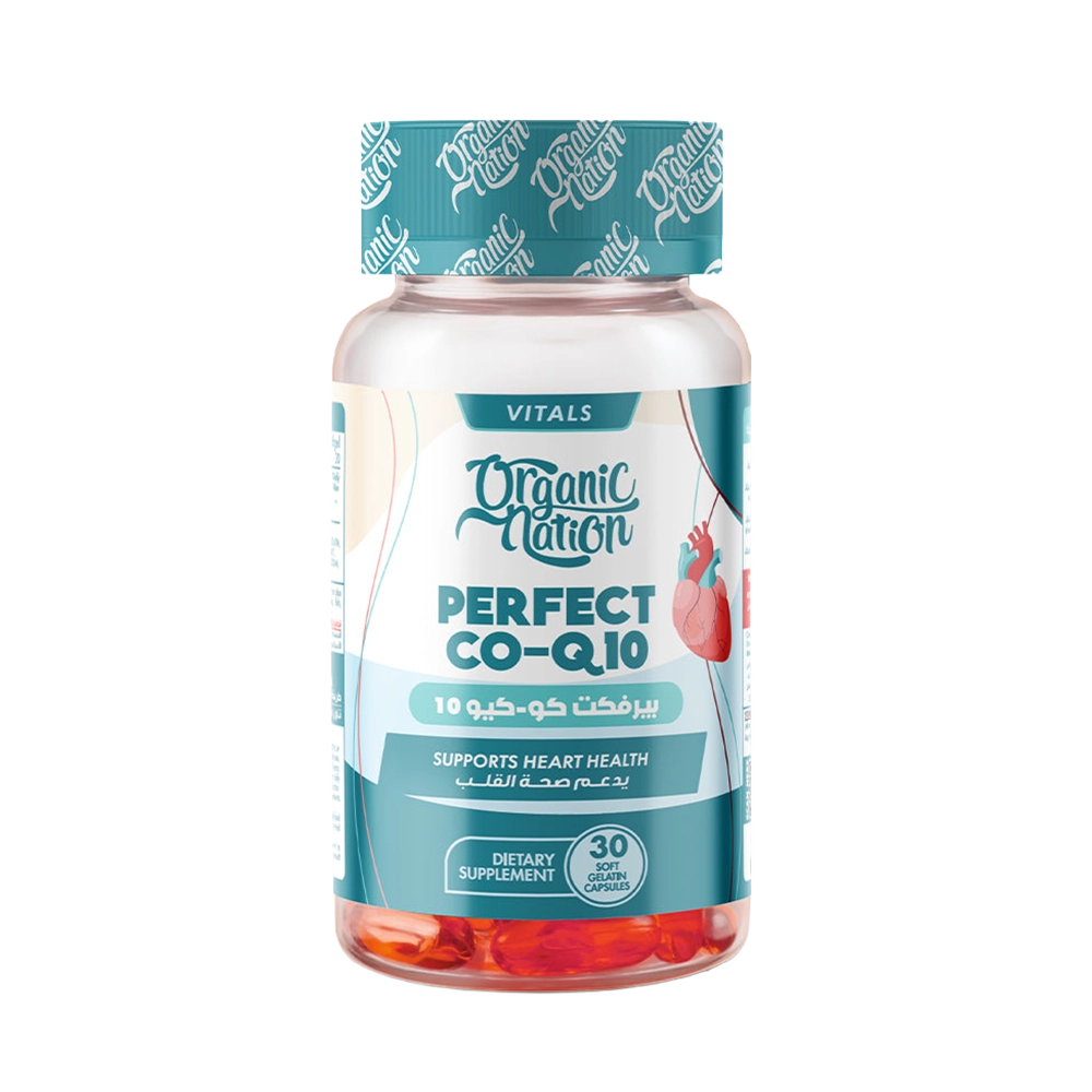 Organic Nation Perfect Co-Q10-30Serv.-30Soft Gel