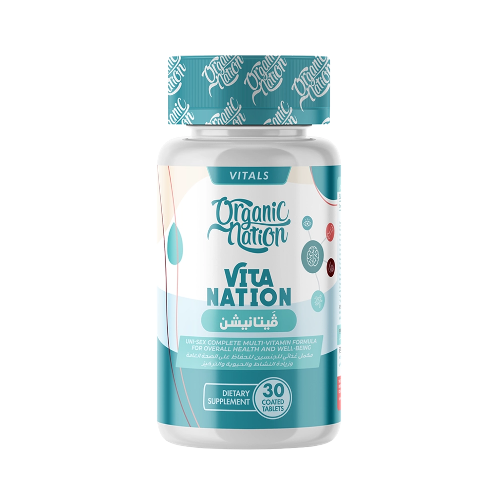 Organic Nation Vitamin Nation-30Serv.30Coated Tablets