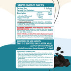 Organic Nation Perfect Charcoal-30 Capsules (30 Servings)