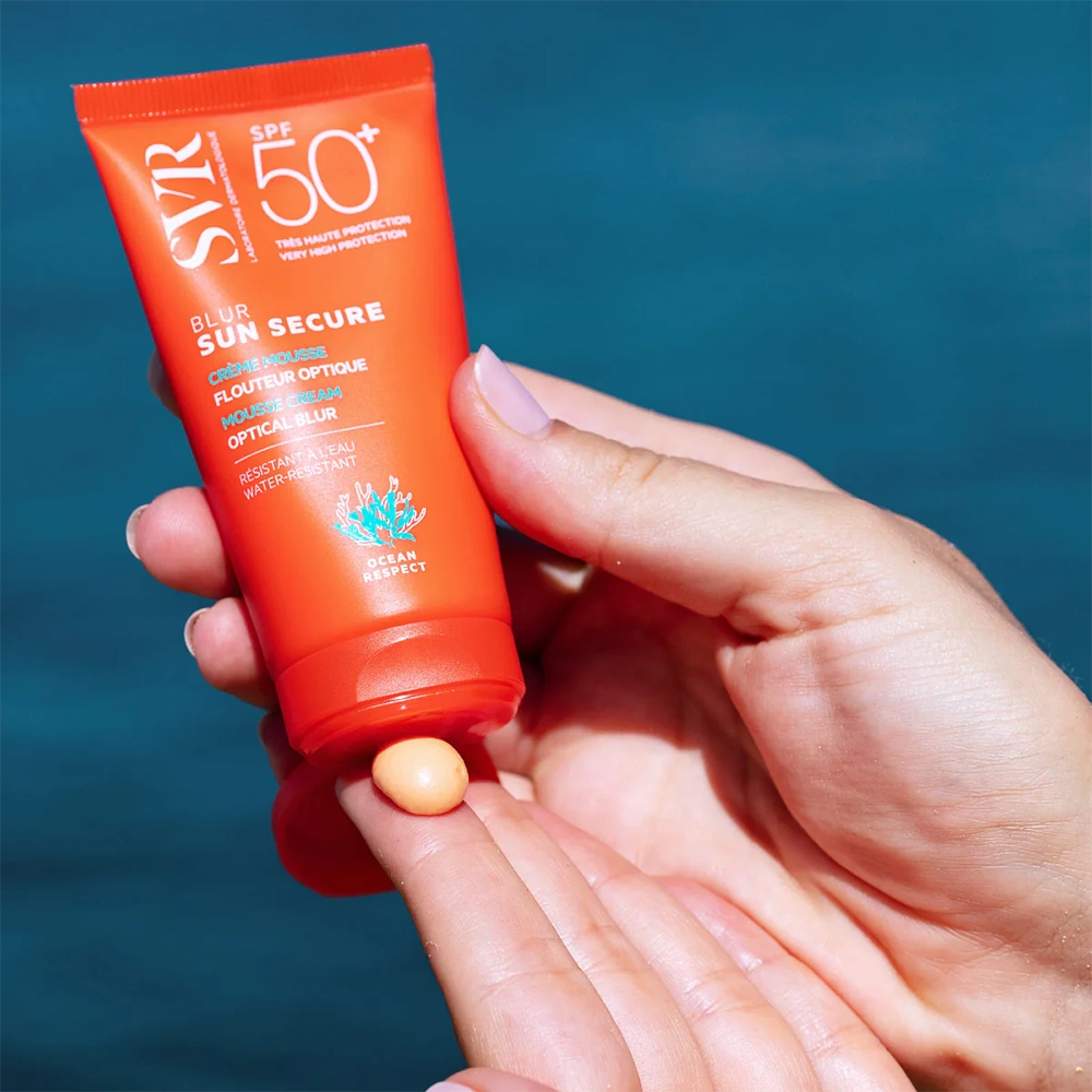 SVR صن سيكيور بلور بعامل حماية SPF50+ 50 مل