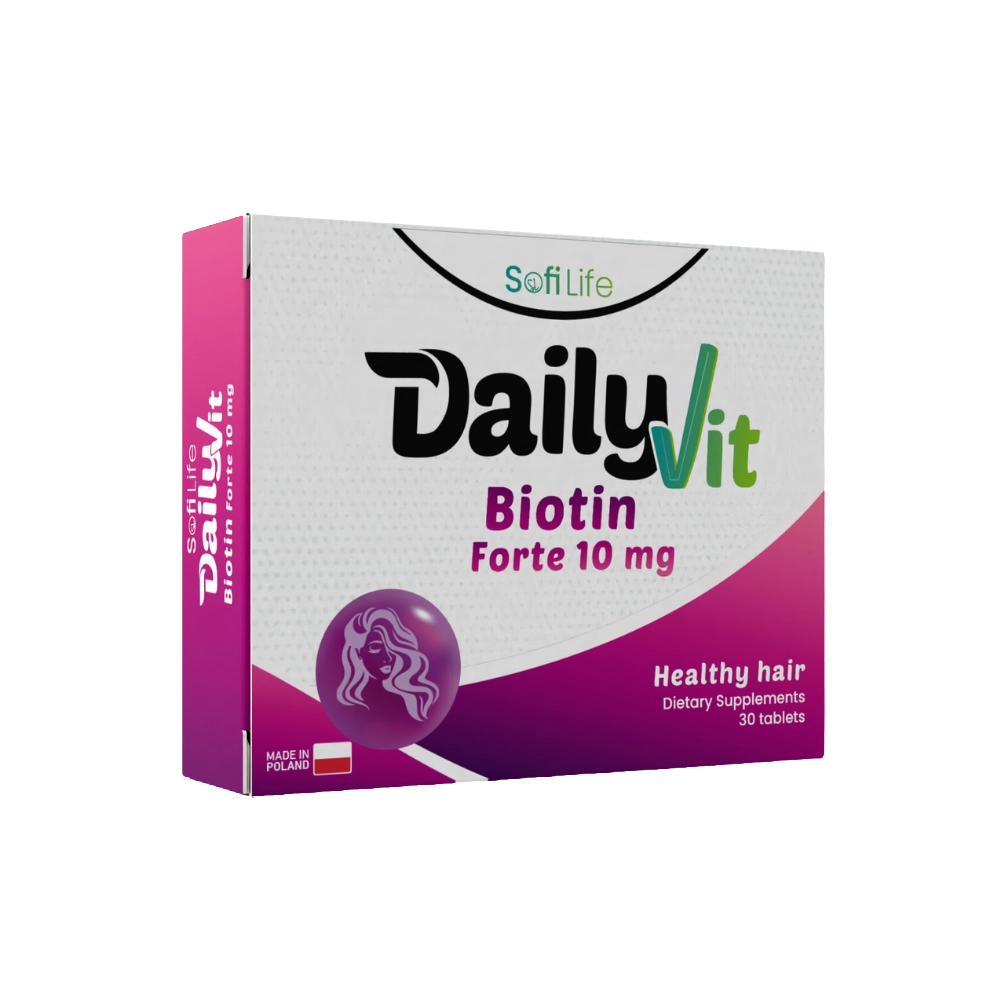 SofiLife DailyVit Biotin Forte 10,000 mcg