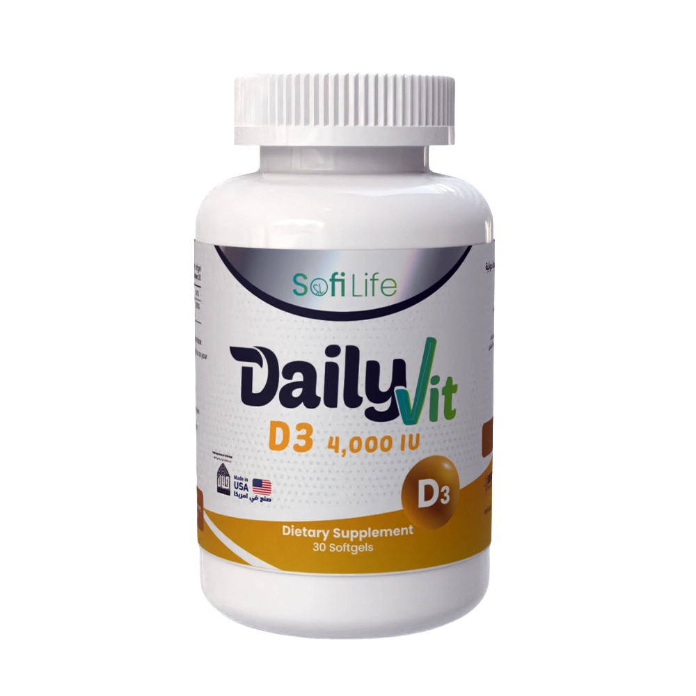 SofiLife DailyVit D3 4,000 IU 30 Cap
