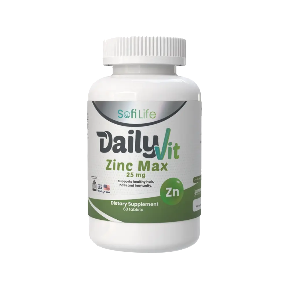 SofiLife DailyVit Zinc Max 25mg 60 Cap.