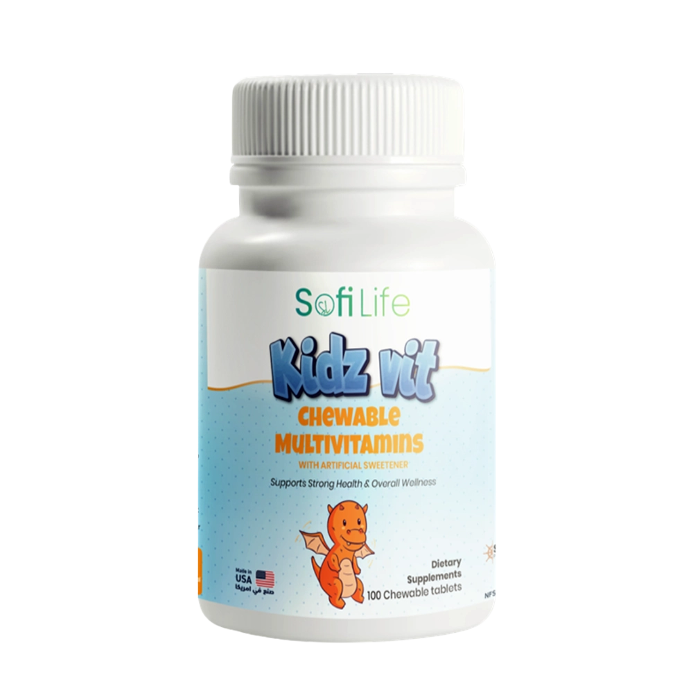 SofiLife Kidz Vit Chewable Multivitamins 100 Cap.
