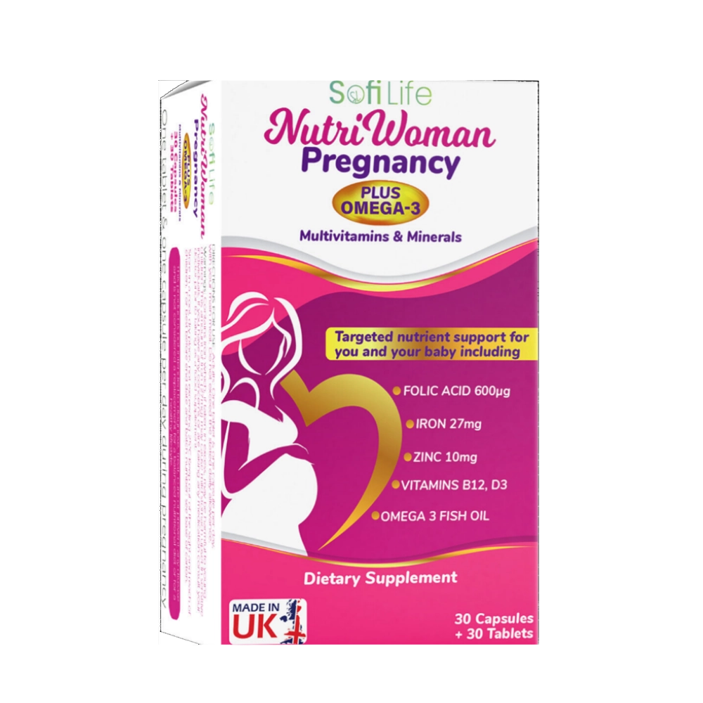 Sofilife NUTRI WOMAN PREG MULTIVIT & MIN-30 TABS+30CAPS