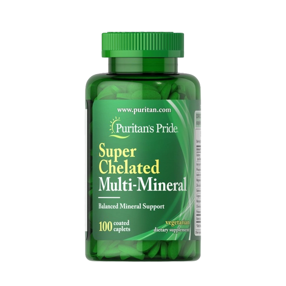 Super Chelated Multi-Mineral 100 Tablets