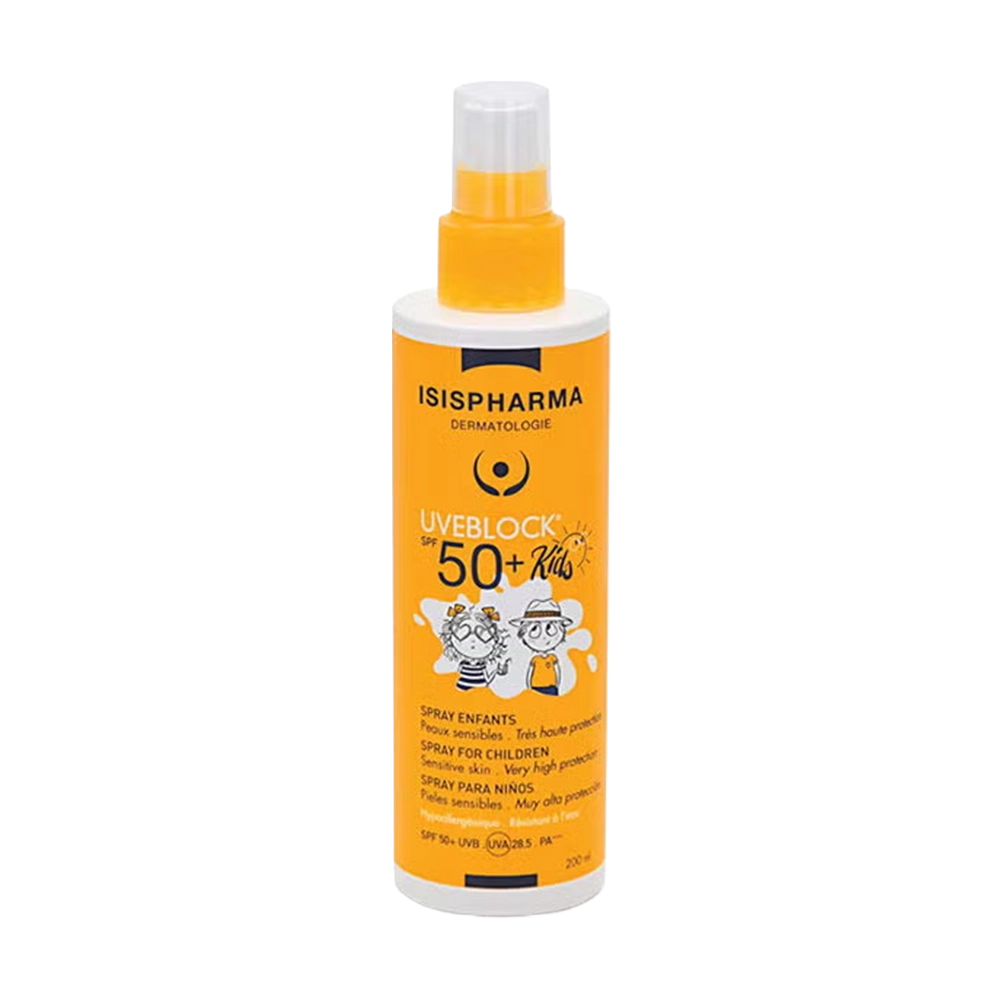 UVEBLOCK SPF50+ SPRAY KIDS FLACON 200ML