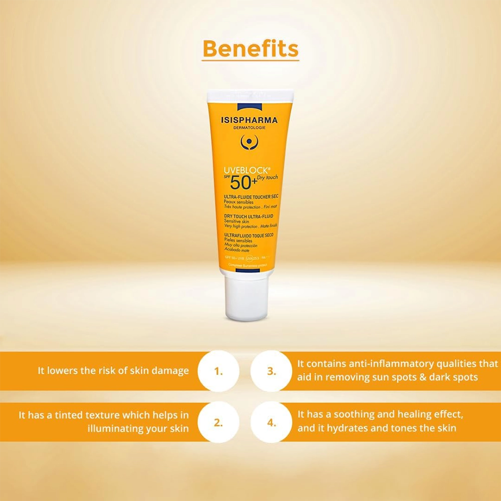 UVEBLOCK SPF 50+  FLUID 40 ML