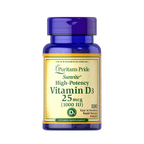 Vitamin D3 1,000 IU 100 Softgels