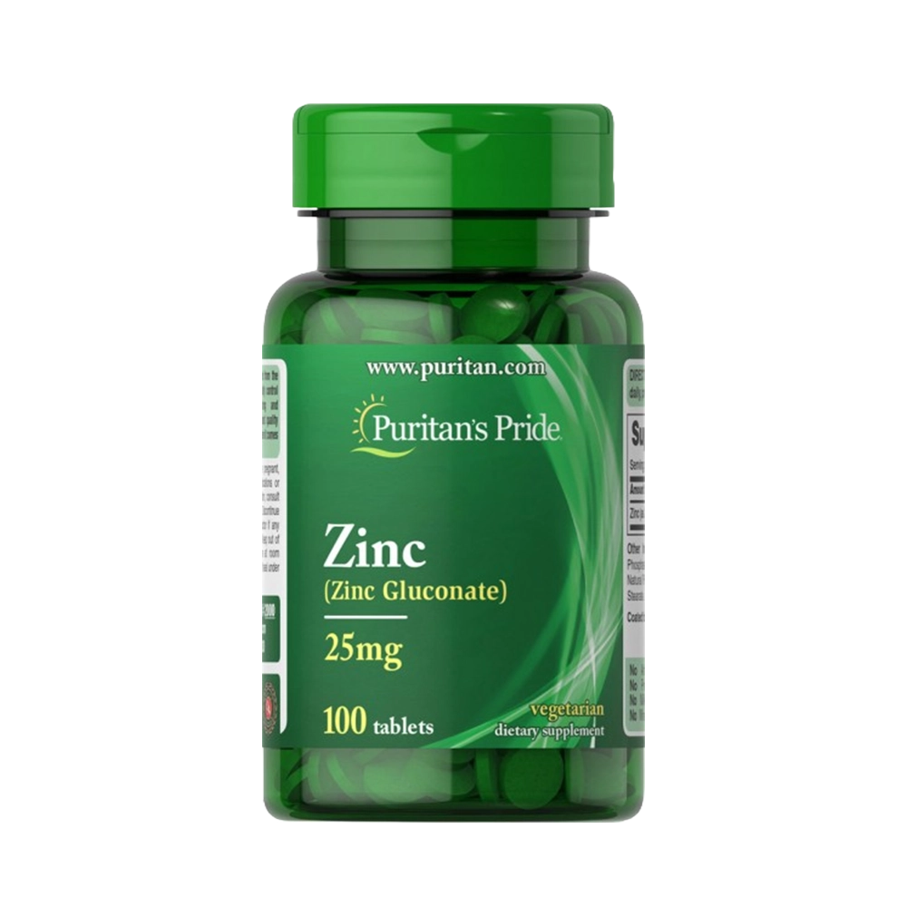 Zinc 25 mg 100 Tablets