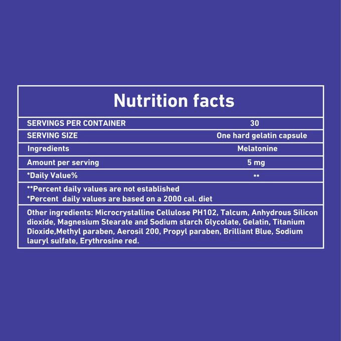 dozova melatonin 5 mg 30
