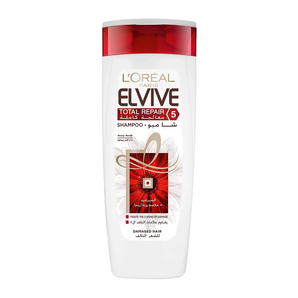 elvive Total Repair Shampoo for Damaged Hair, 400 ml