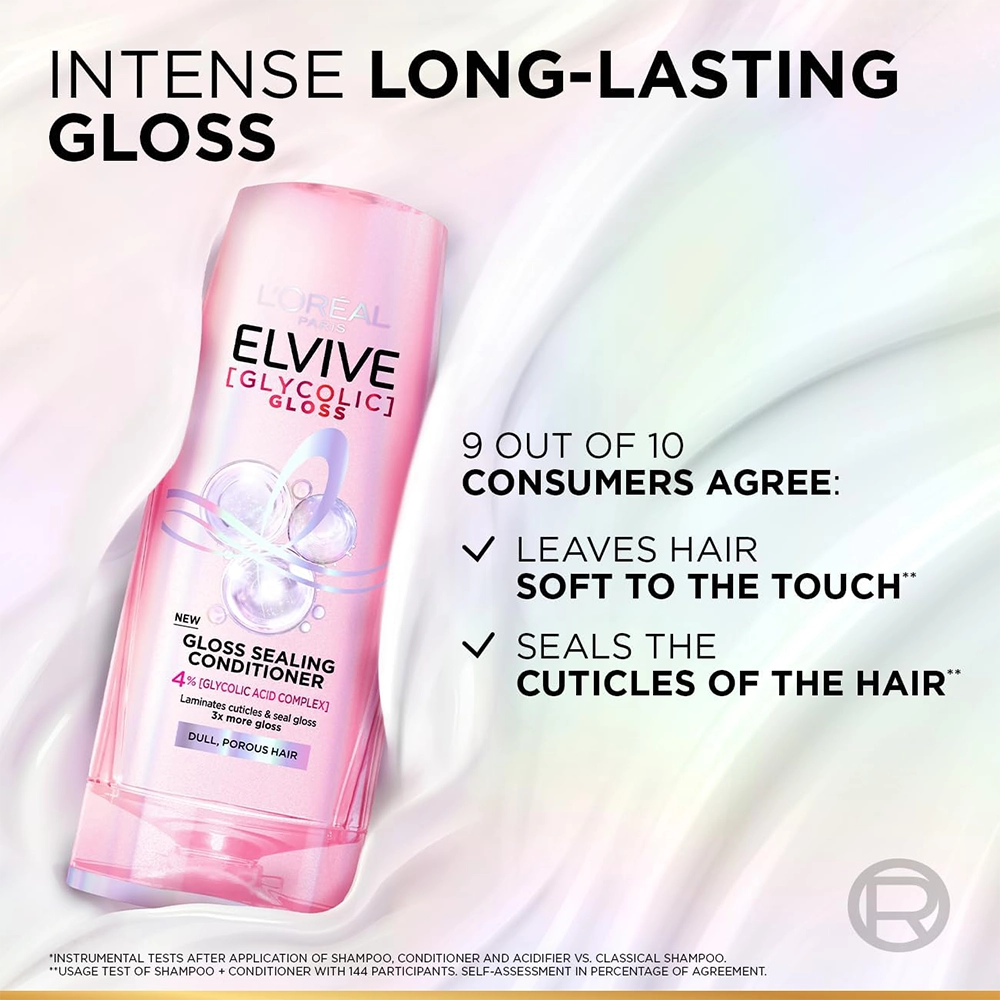 L'Oréal Elvive Glycolic Gloss Conditioner 360ml