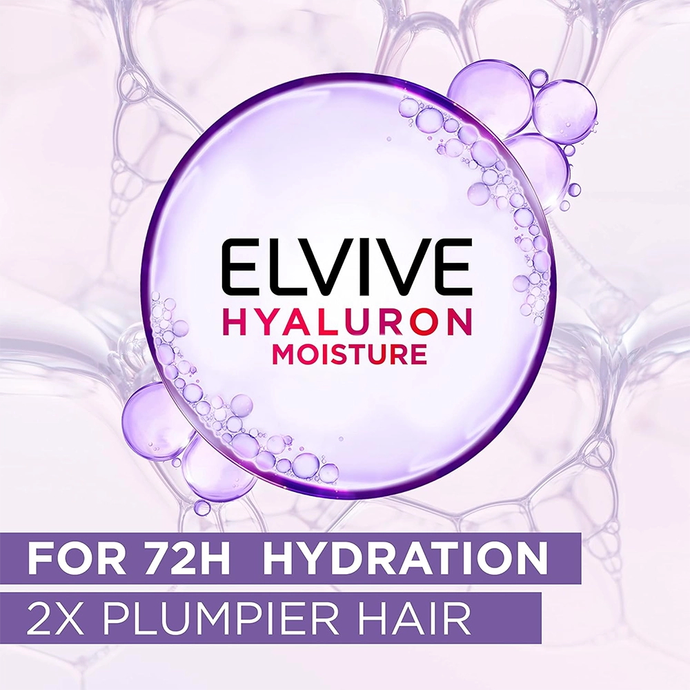 elvive Hyaluron Moisturizing Night Hair Cream 200 ml