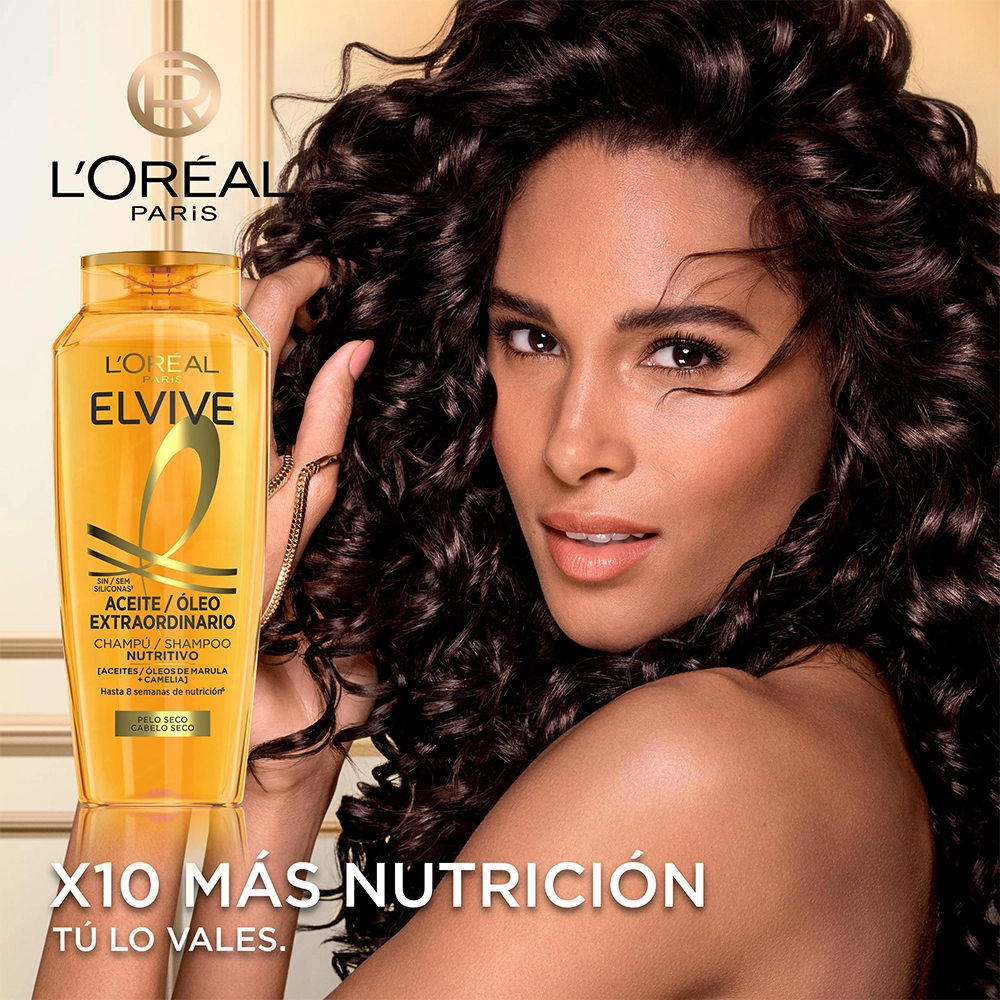 elvive Nourishing Oil Shampoo for Dry Hair 400 ml