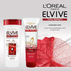 elvive Total Repair Shampoo for Damaged Hair, 600 ml