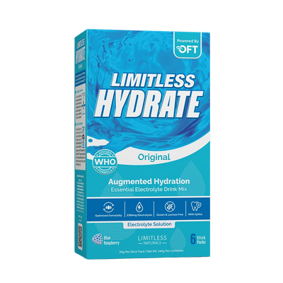 Limitless Hydrate Orginal Blue Raspberries 6 Stick Pack