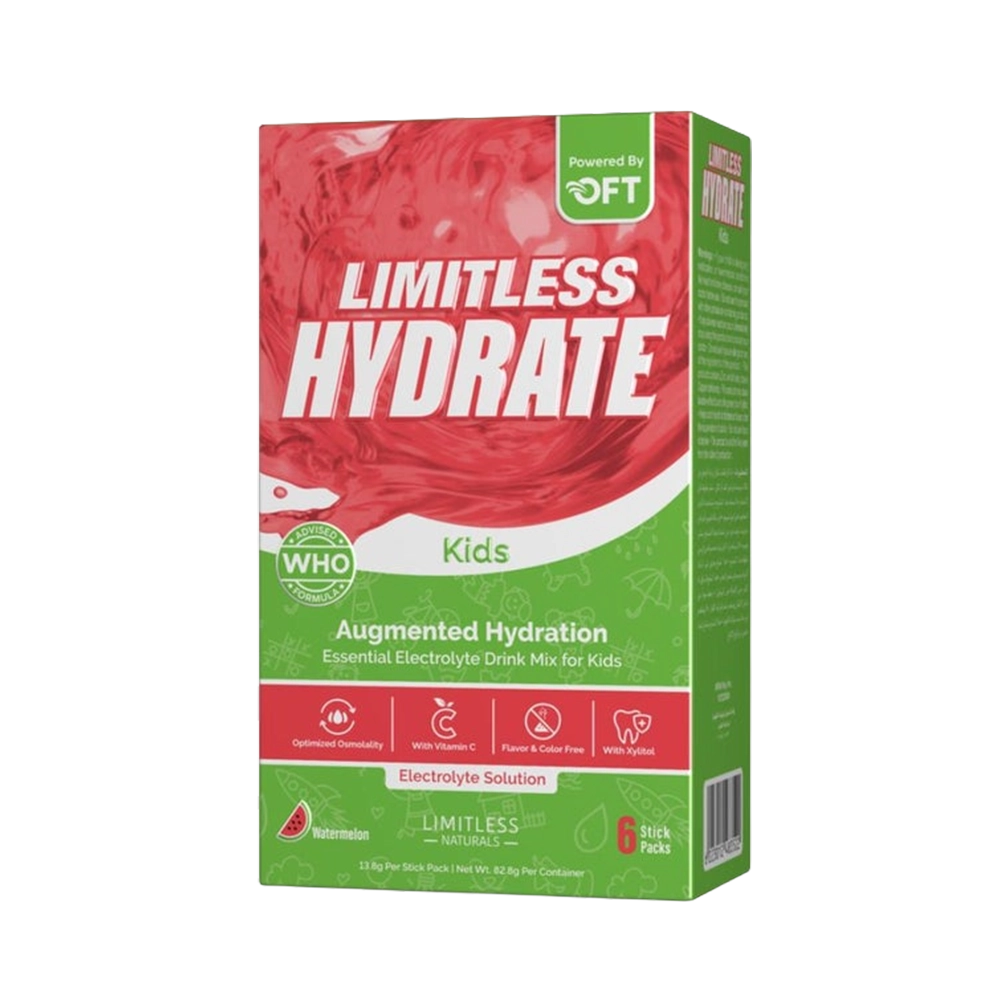 limitless Hydrate kids Watermelon 6 Stick Pack