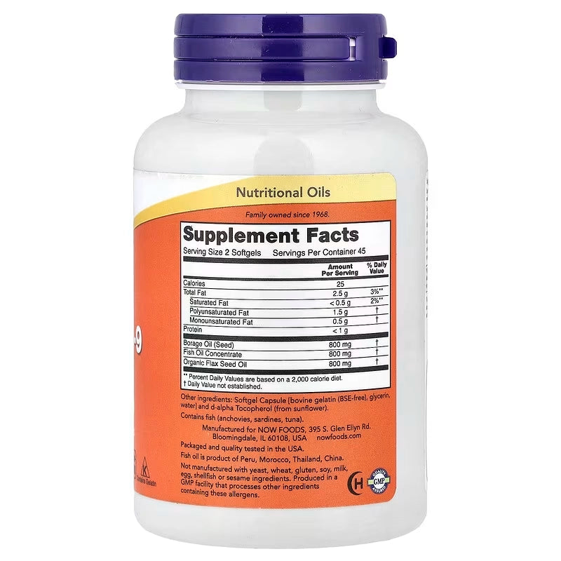 now super omega 3/6/9 90 cap