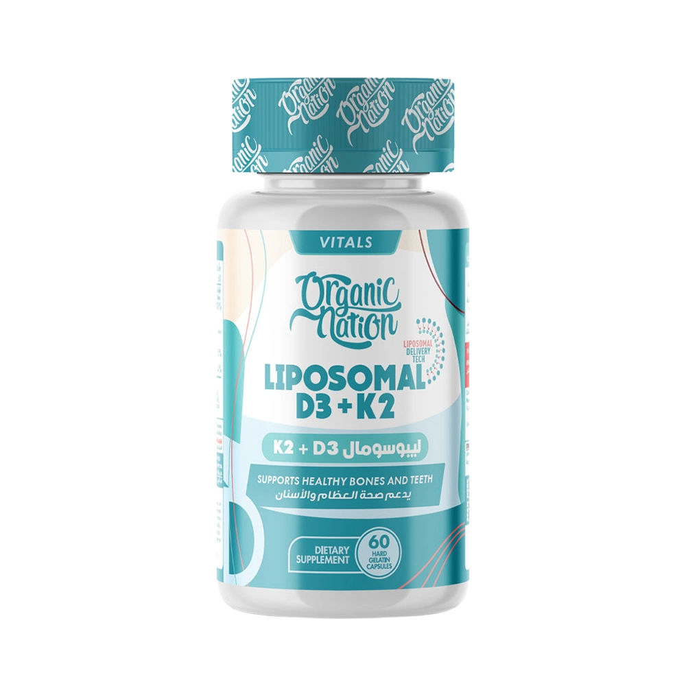 organic nation liposomal d3+k2-60tablets